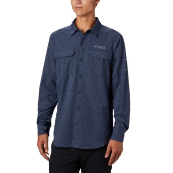 Columbia Muške Košulje - Irico Long Sleeve Tamnoplave | AKWM-74308